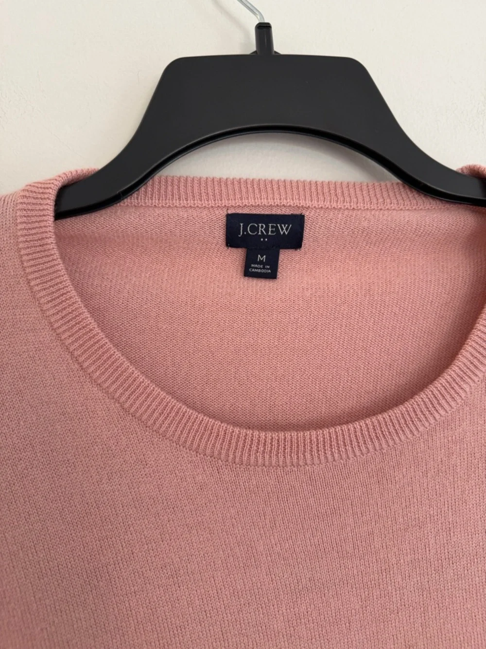 J. Crew Men’s Merino Wool Blend Crew Neck Sweater - Size Medium